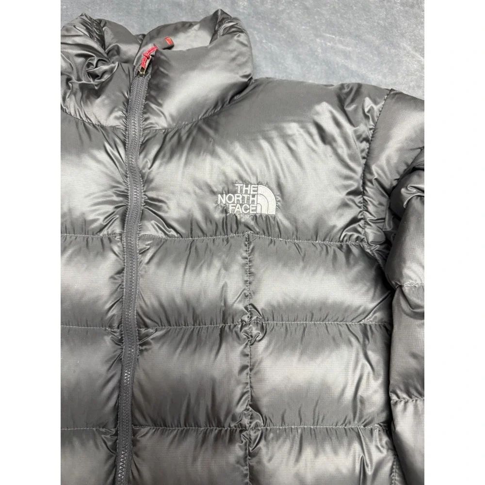 The North Face Summit Series Jacket Men's 800 Down Large Full Zip Puffer Gray